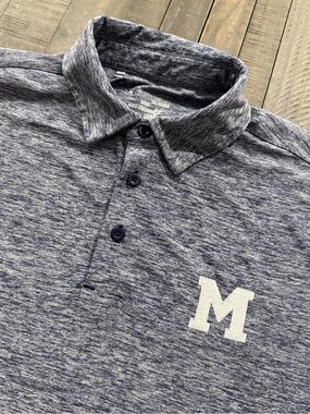 Under Armour Michigan Wolverines HeatGear Polo – Men’s Medium Tall